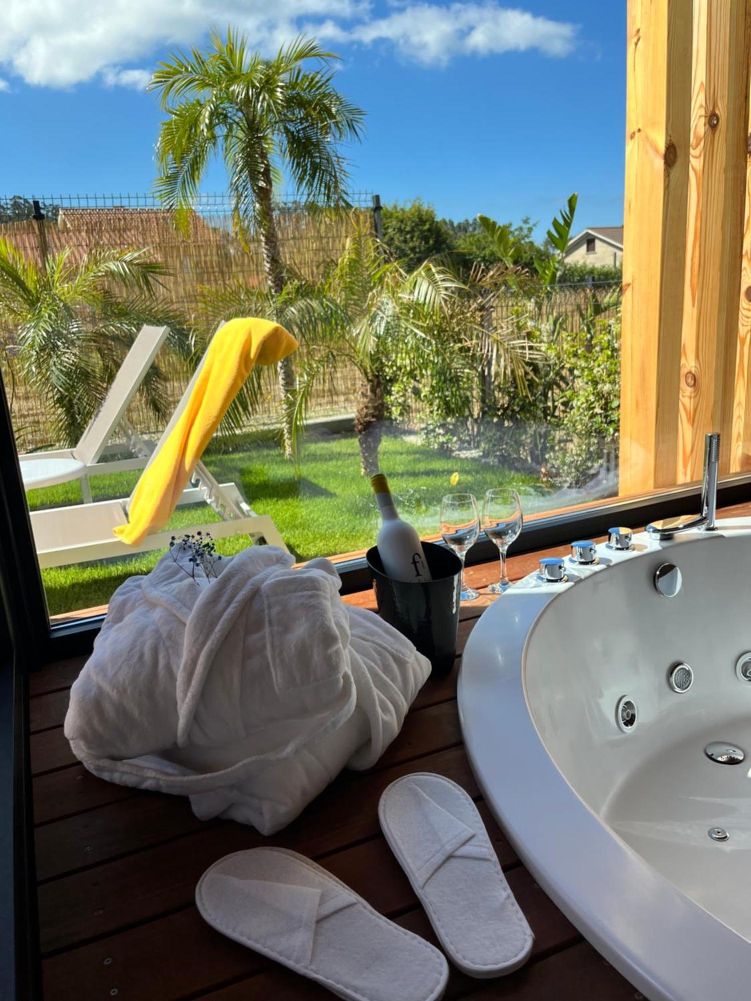 Villas Calas De Aldan Ngoại thất bức ảnh